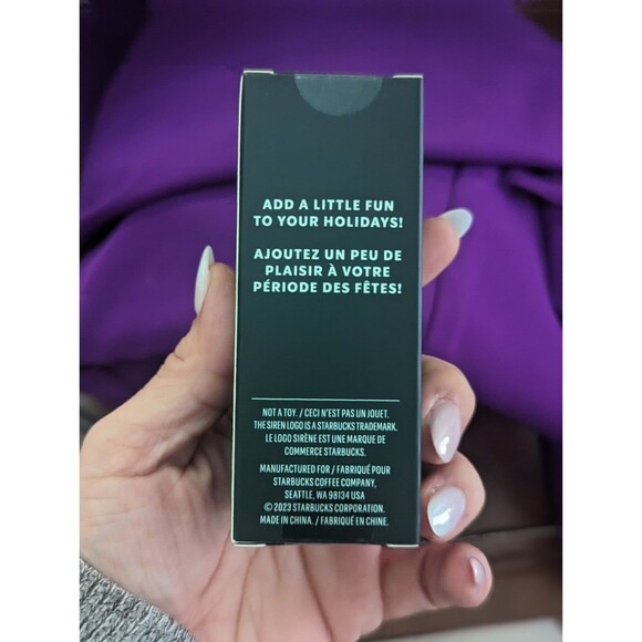 Starbucks Champagne Rose Gold Cold Cup Keychain - Picture 3 of 3